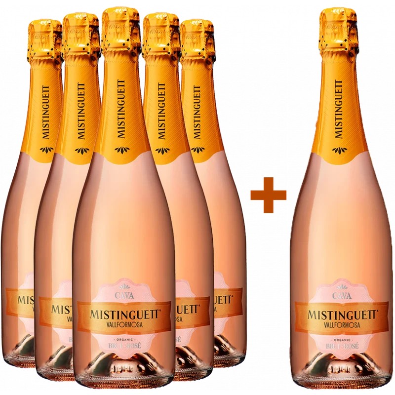 Vallformosa5+1AktionspaketMistinguettRoséCavaDO