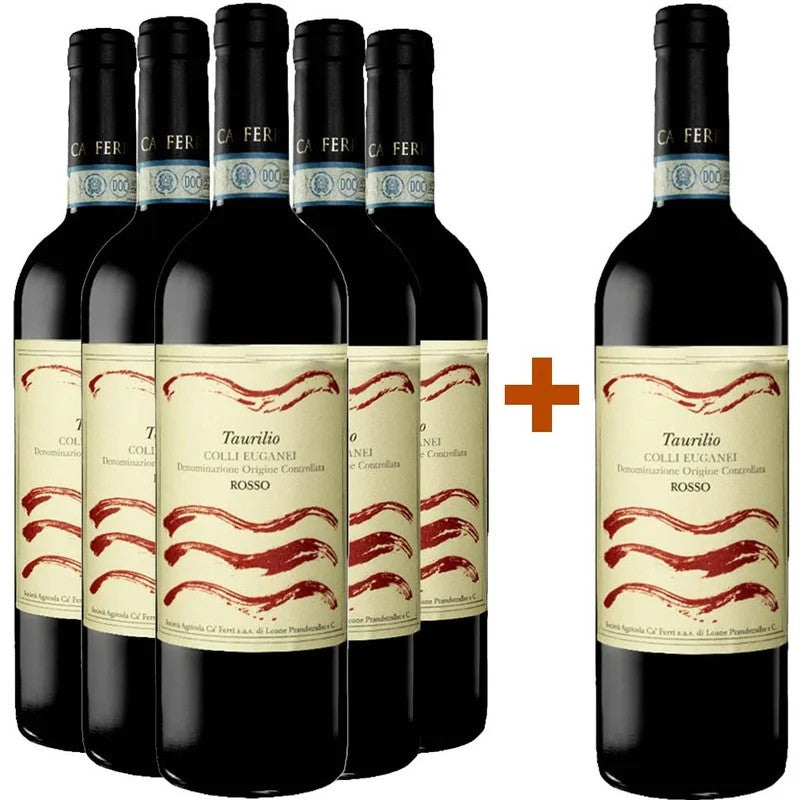 ViniCa’Ferri5+1PaketTaurilioVinoRossoColliEuganeiDOC