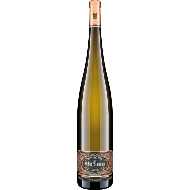 Wegeler–Bernkastel2007WehlenSonnenuhrRieslingSpätleseVDP.GLsüß15L