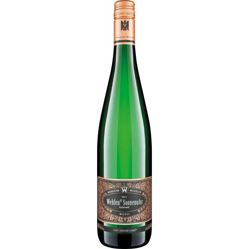 Wegeler–BernkastelWehlenerSonnenuhrRieslingKabinett2011