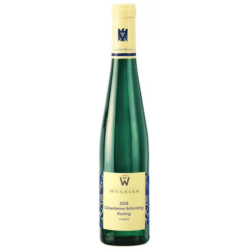 Wegeler–Oestrich2008GeisenheimerRothenbergRieslingEisweinedelsüß0375L