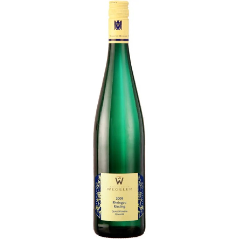 Wegeler–Oestrich2009WegelerRheingauRieslingQbAfeinherb