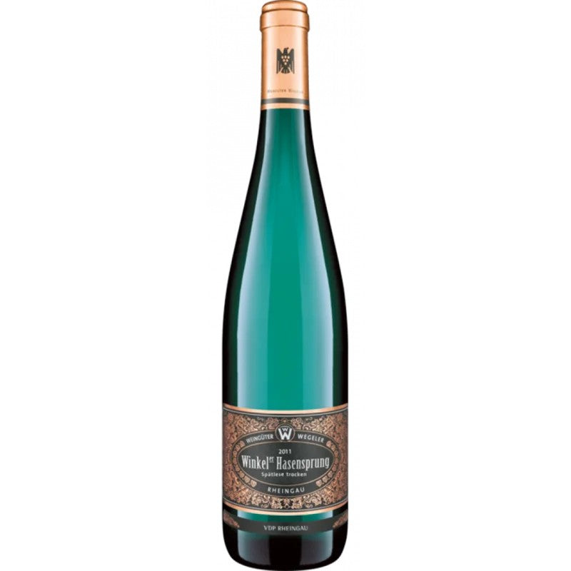 Wegeler–Oestrich2011WinkelerHasensprungRieslingSpätlesetrocken