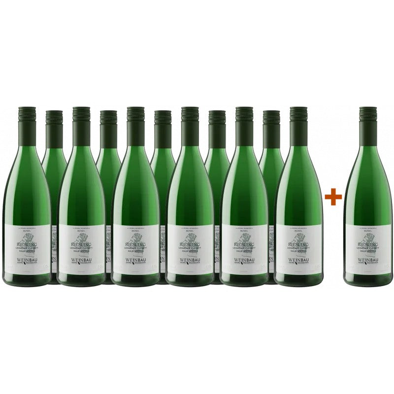 WeinbauWeckbecker11+1LehmenerRieslingKabinettSchoppenweinhalbtrocken