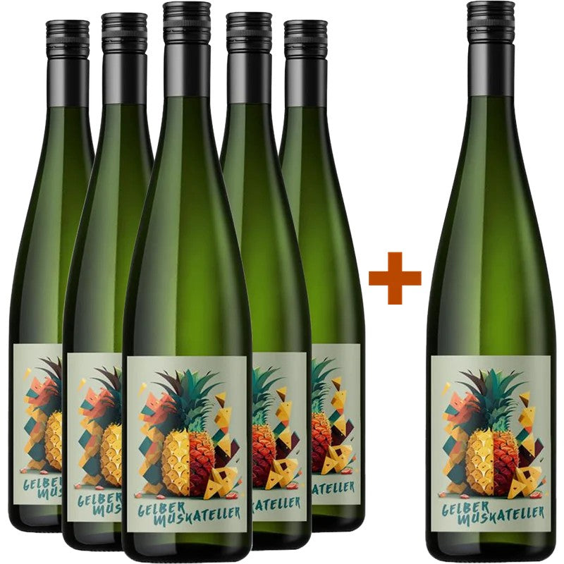 WEINCROWD5+1PaketGelberMuskatellersüß