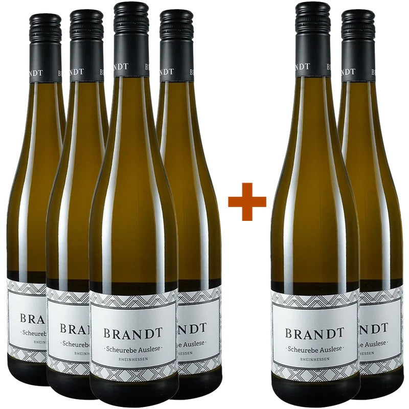 WeingutBrandt4+2PaketScheurebesüß