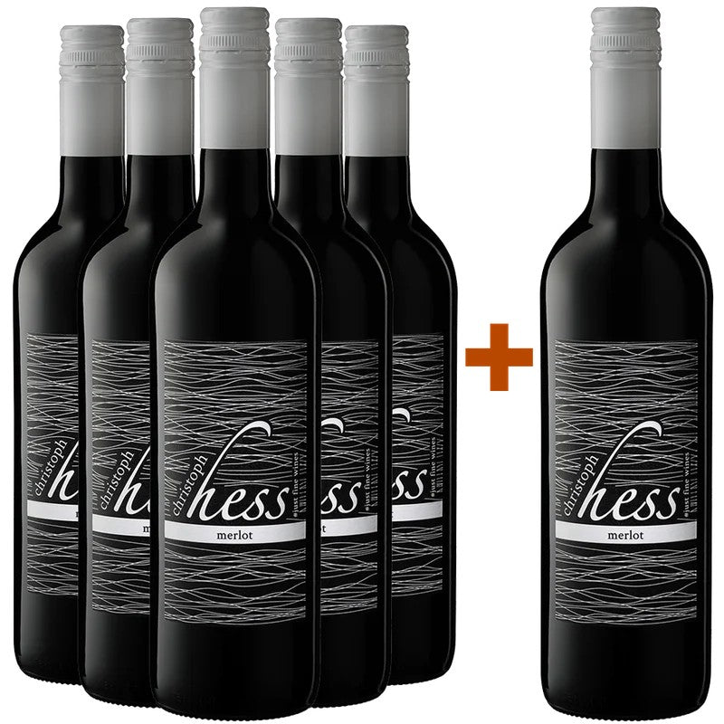 WeingutChristophHess5+1Paket2022Merlot
