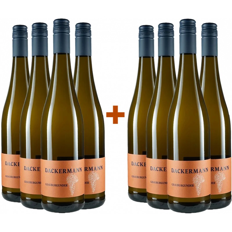 WeingutDackermann4+4Paket2023GrauburgunderGutswein