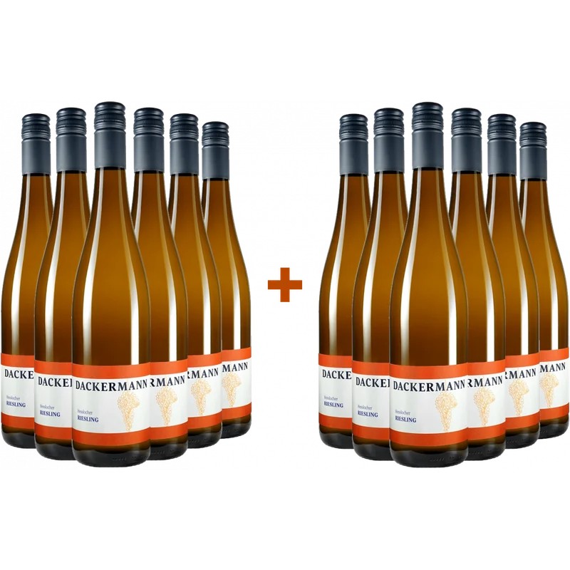WeingutDackermann6+6PaketHESSLOCHERRIESLING[vomKalkstein]ORTSWEIN