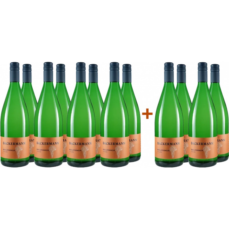 WeingutDackermann8+4PaketScheurebetrocken10L