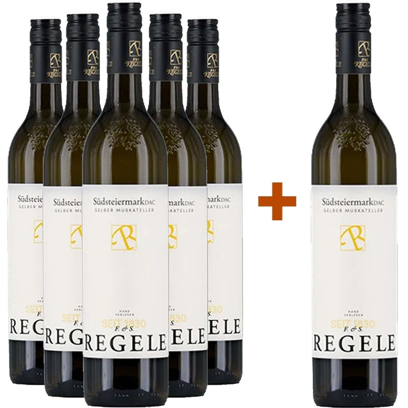 WeingutRegele5+1PaketGelberMuskateller