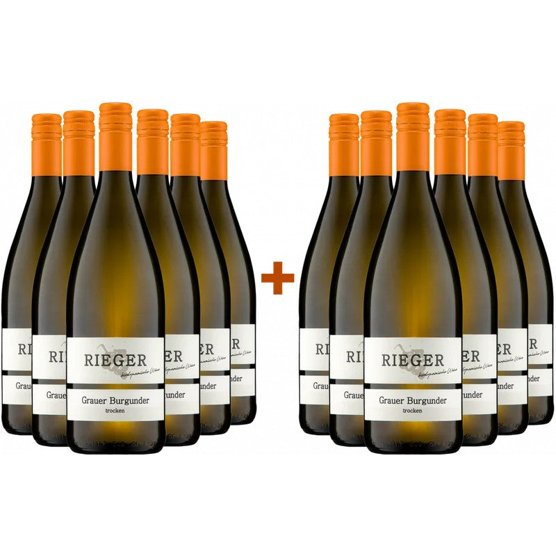 WeingutRieger6+6PaketGrauerBurgundertrocken10LBIOBio