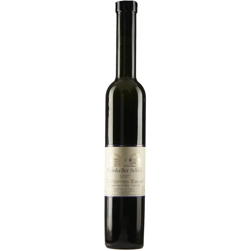WeinkellerSchick2007ChardonnayEisweinHahnenlieblich0375L