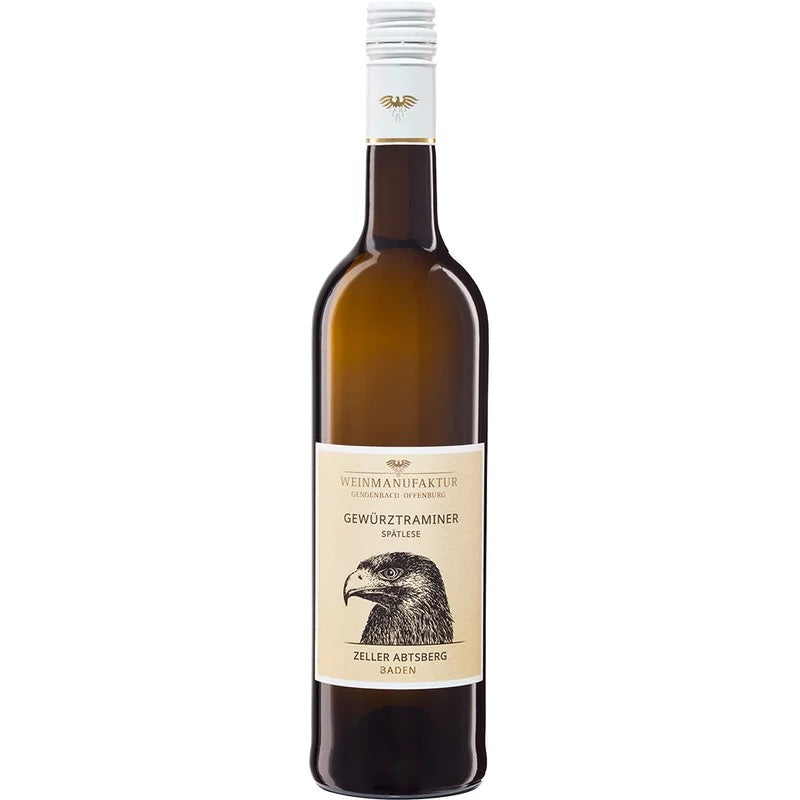WeinmanufakturGengenbach2025ZellerAbtsbergGewürztraminerSpätleselieblich