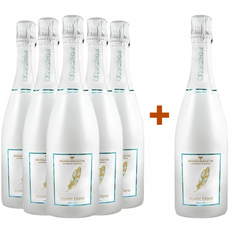 WeinmanufakturGengenbach5+1Paket“Glücksfeder”CuvéeBlanc–Alkoholfrei