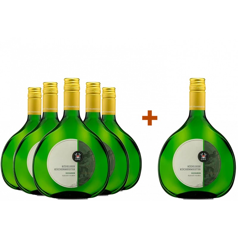 WinzergemeinschaftFrankeneG5+1PaketRödelseerKüchenmeisterSilvanerKabinett