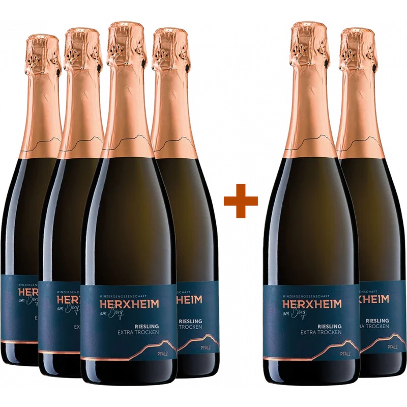 WinzergenossenschaftHerxheimamBerg4+2RieslingSektextratrocken