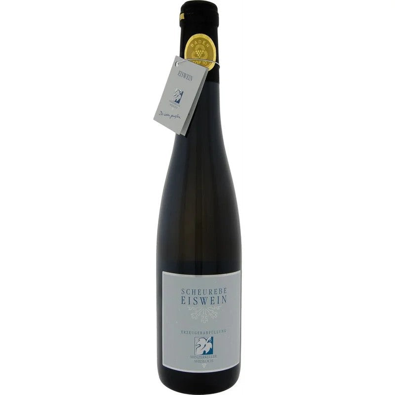 WinzervonBaden2012ScheurebeEisweinWieslocherSpitzenbergedelsüß0375L0375L