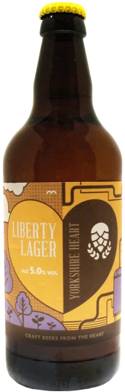 YorkshireHeart–LibertyLager:Bier-Bewertung&Test–BeerTasting